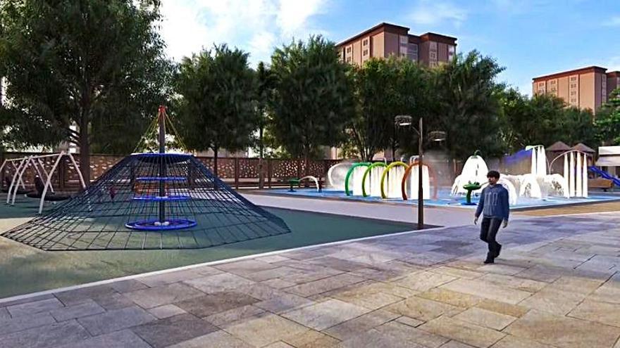 El nuevo parque infantil pone en pie de guerra a los vecinos del Malecón