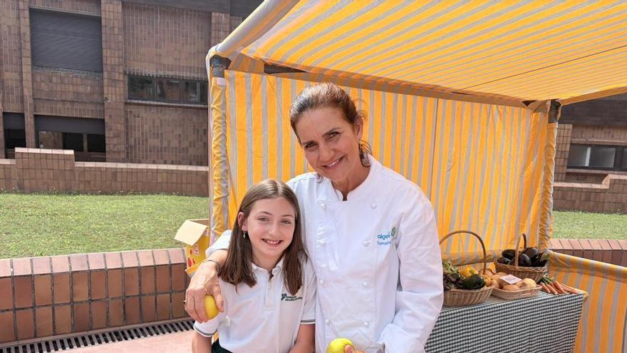 Samantha Vallejo-Nájera enseña a los niños a comer frutas y verduras: "Hay que prepararlas para que les gusten a los niños"