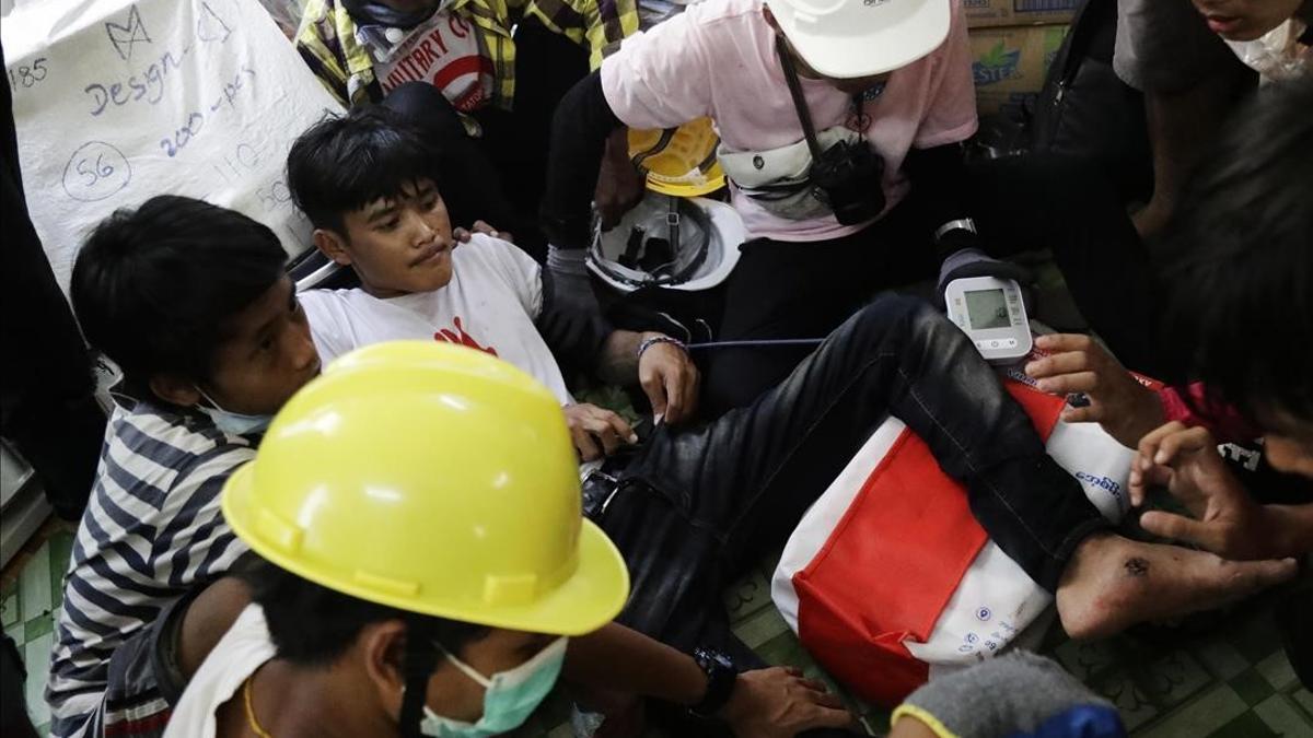 Los disparos de las fuerzas birmanas dejan al menos 9 manifestantes muertos