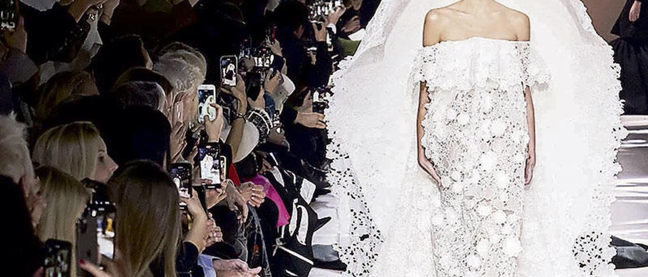 Vestido de novia de Givenchy.