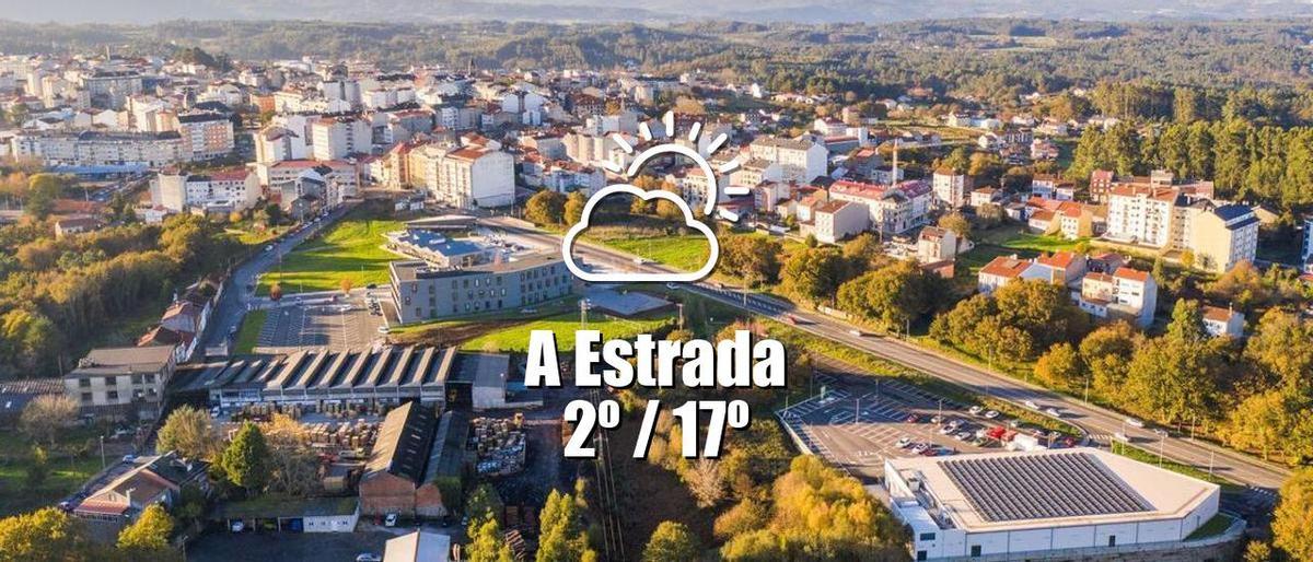 El tiempo en A Estrada: previsión meteorológica para hoy, sábado 21 de febrero