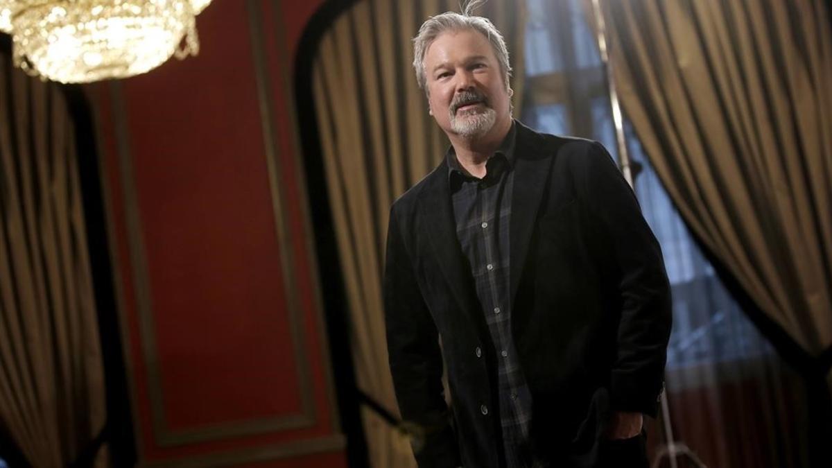 Gore Verbinski, en la presentación en Madrid de 'La cura del bienestar', el pasado mes de enero.