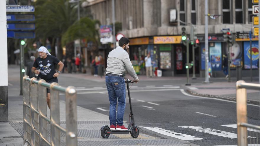 Las sanciones a patinetes descienden un 40% el primer trimestre del año