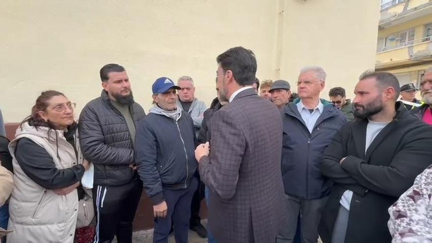 Luis Barcala comunica a los vecinos del barrio Miguel Hernández las posibilidades de alojamiento y ayudas a los afectados