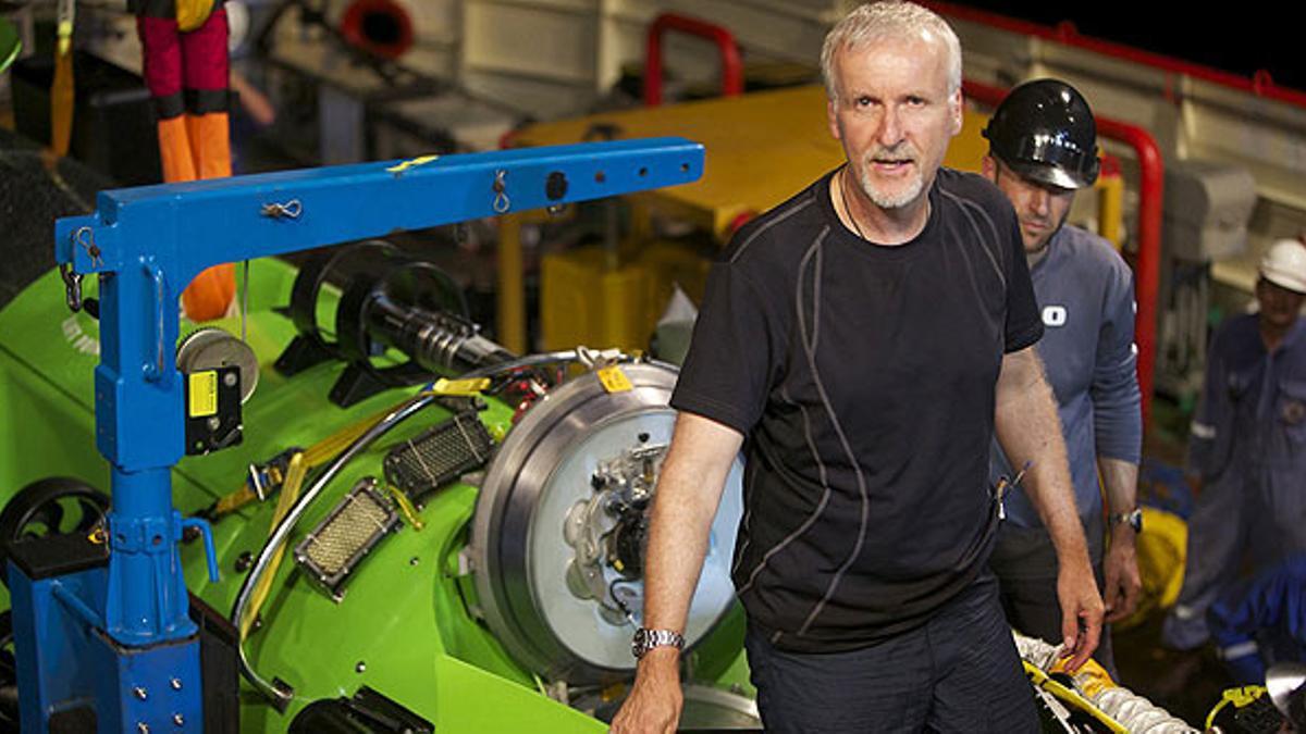 James Cameron desciende hasta las profundidades del Pacífico