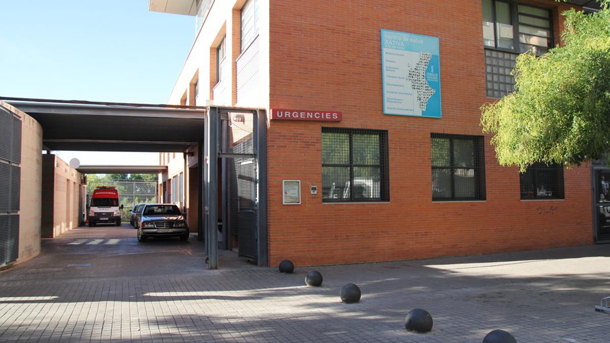 Área de Urgencias del centro de salud de la calle Ausiàs March de Xàtiva.