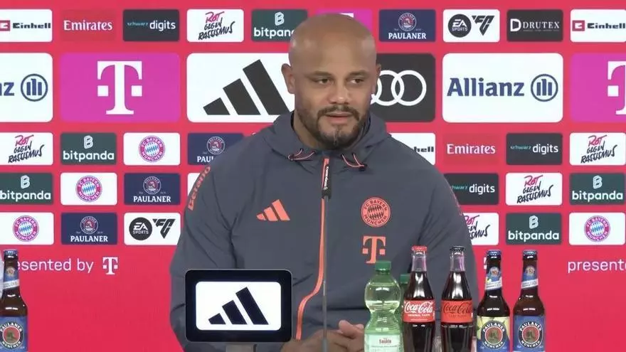 Kompany: "Pensamos en el Real Madrid, pero nuestra prioridad es el Friburgo"