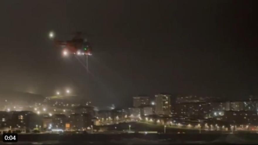 Fallece un joven al caer al mar en la zona de As Amorosas, en A Coruña