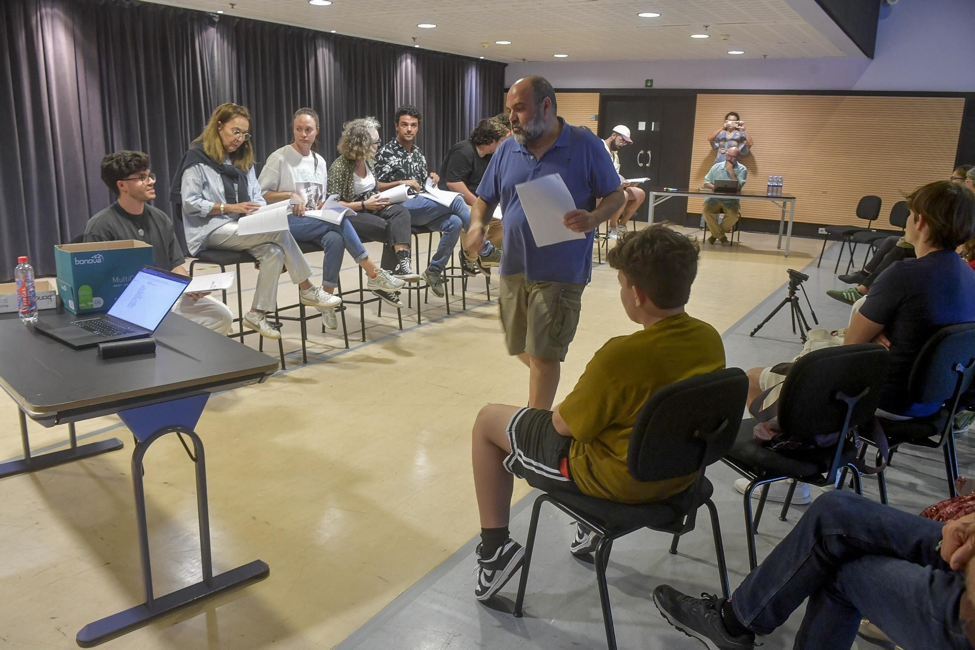 El Teatro Pérez Galdós acoge la lectura de la obra 'Bar La Resistencia'