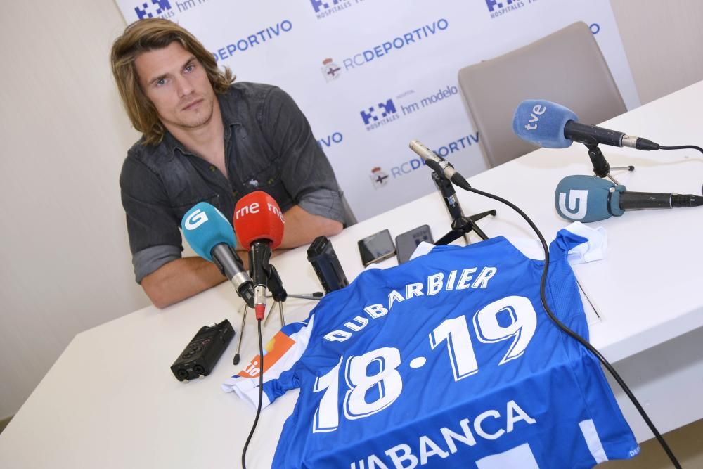 Sebastián Dubarbier se incorpora al Dépor