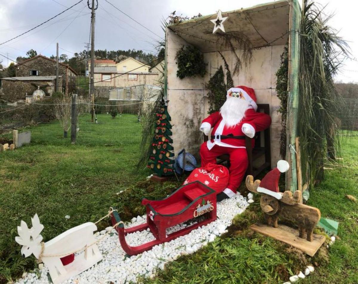 La Navidad hace aldea en Forcarei