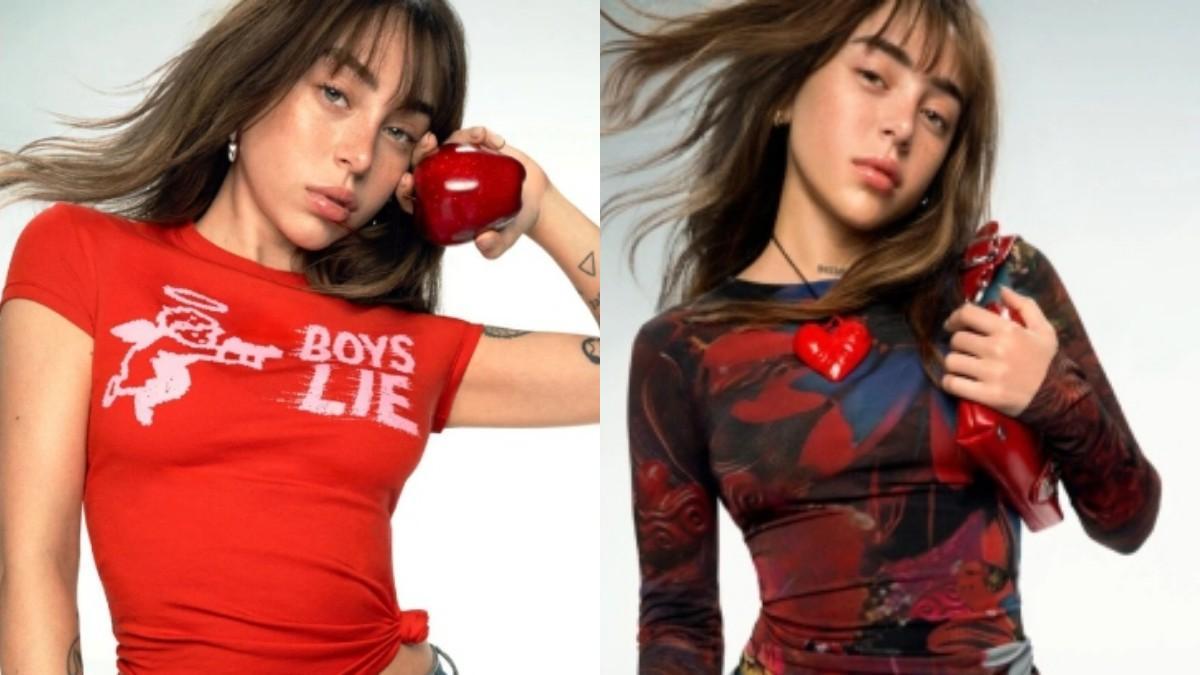 Nicki Nicole para Desigual