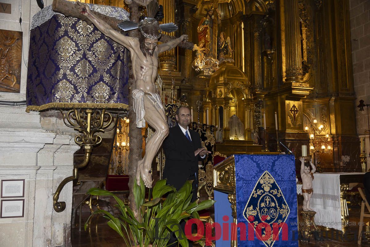 Juan Esteban Piernas pregona la Semana Santa de Caravaca