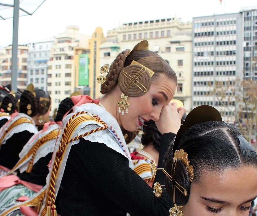 Fallas 2019 - Palco 6 de marzo. Tarta de croquetas para Paula