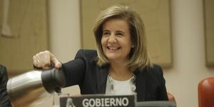 La ministra d’Empleo compareix a la Comissió de Pacte de Toledo.