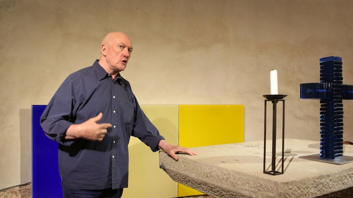 El artista irlandés Sean Scully