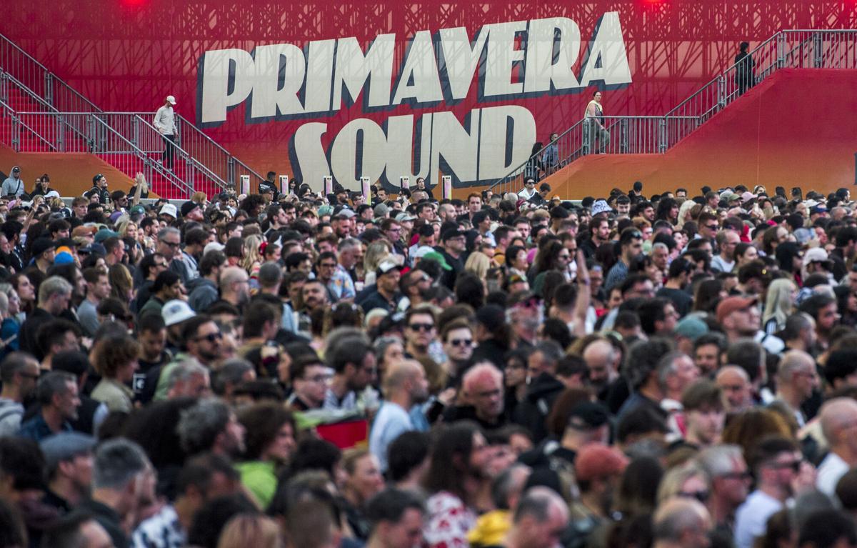 Festival Primavera Sound en el Parc del Forum.