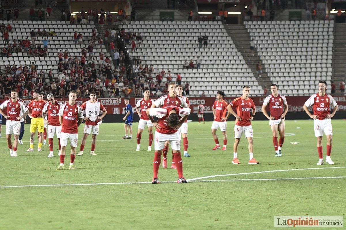 Así fue el encuentro del play off del Real Murcia y el Nástic en la lucha por el ascenso