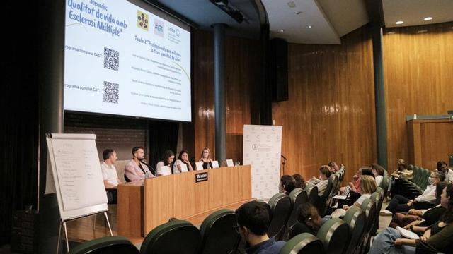 Una imagen de las jornadas de EM celebradas ayer en el centro Sa Nostra. | MARÍA PEDRAZ