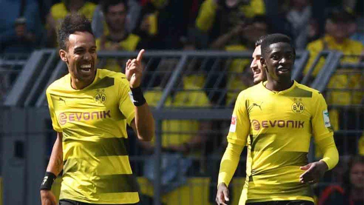 Aubameyang tiene una gran amistad con Dembélé