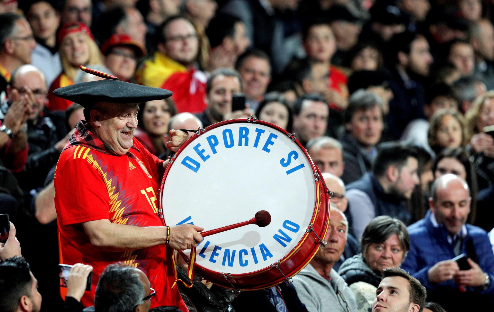 Icono y corazón de la afición de la selección española
