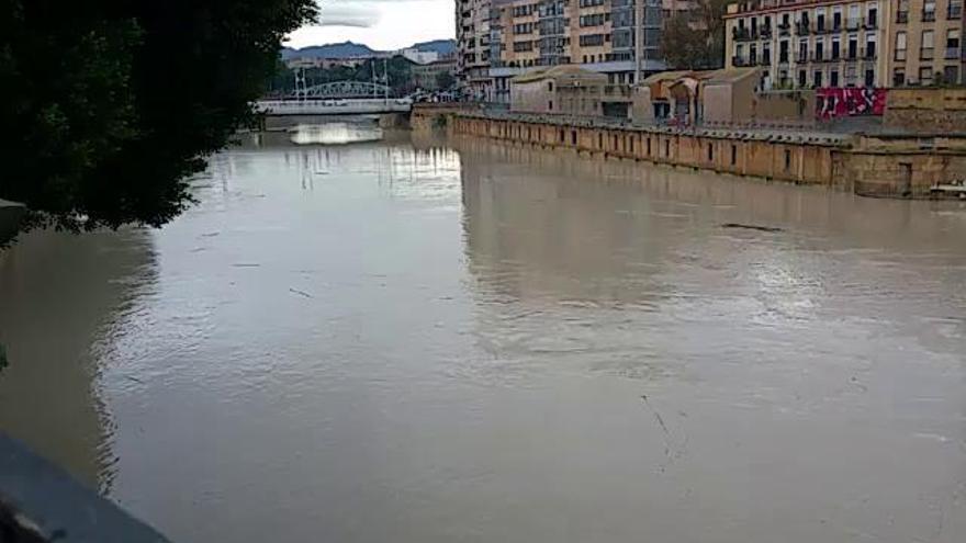 El río Segura a su paso por Murcia