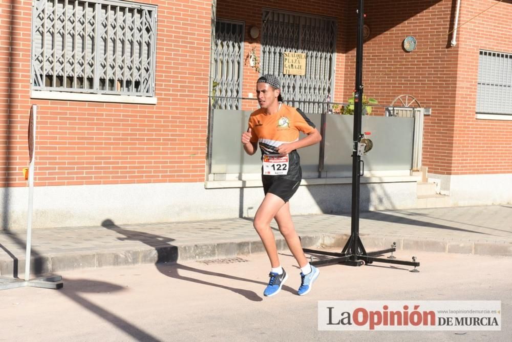 Primera carrera del año en Algezares