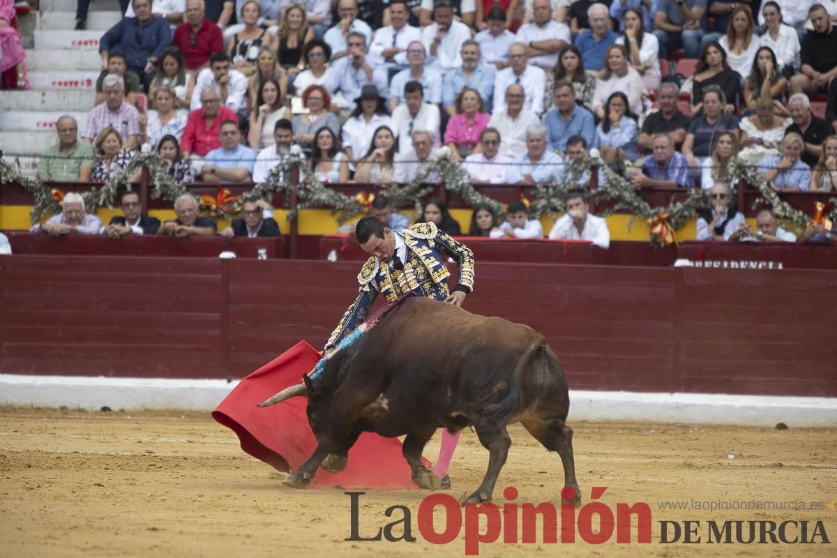 Cuarta corrida en la Feria Taurina de Murcia (Castella, Manzanares y Ureña)