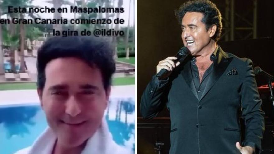 Carlos Marín, de Il Divo, dio un concierto en Gran Canaria menos de un mes antes de morir