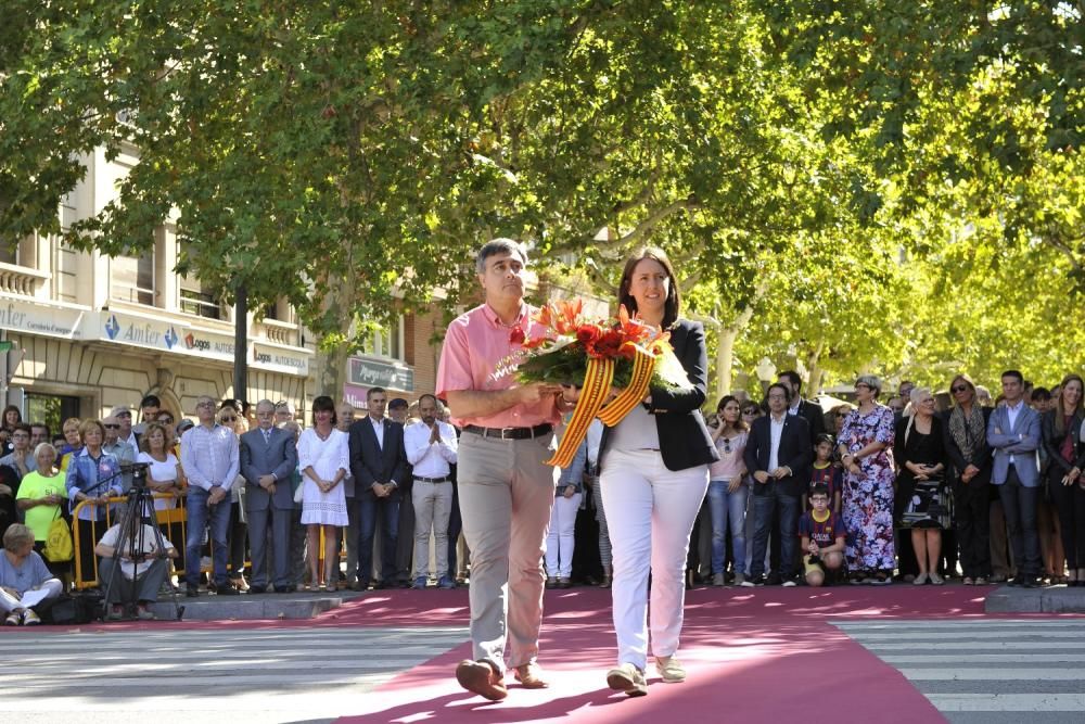 Ofrena de la Diada 2017 a Manresa