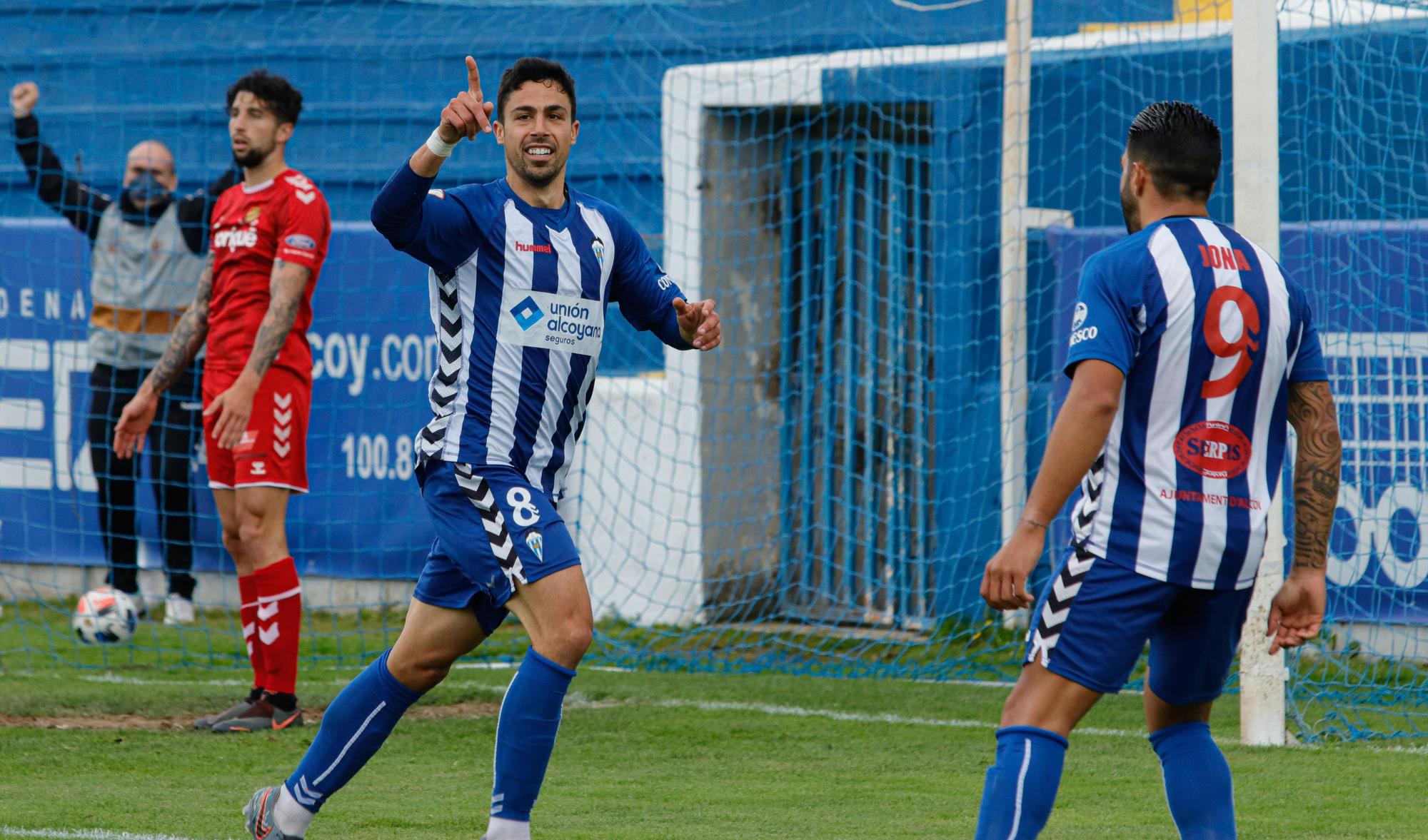 El Alcoyano suma un punto que sabe a poco ante el Nàstic (1-1)