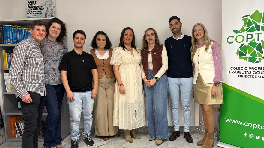 El Colegio de Terapeutas Ocupacionales de Extremadura renueva su junta para reforzar la profesión y exigir más presencia en la sanidad pública