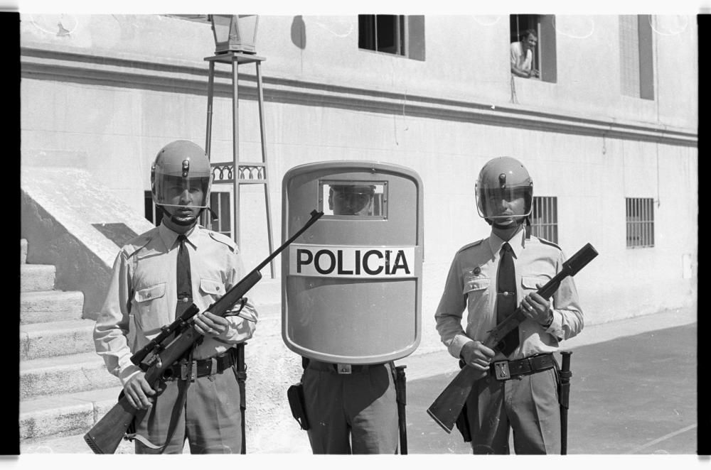 La Policía Nacional hace medio siglo