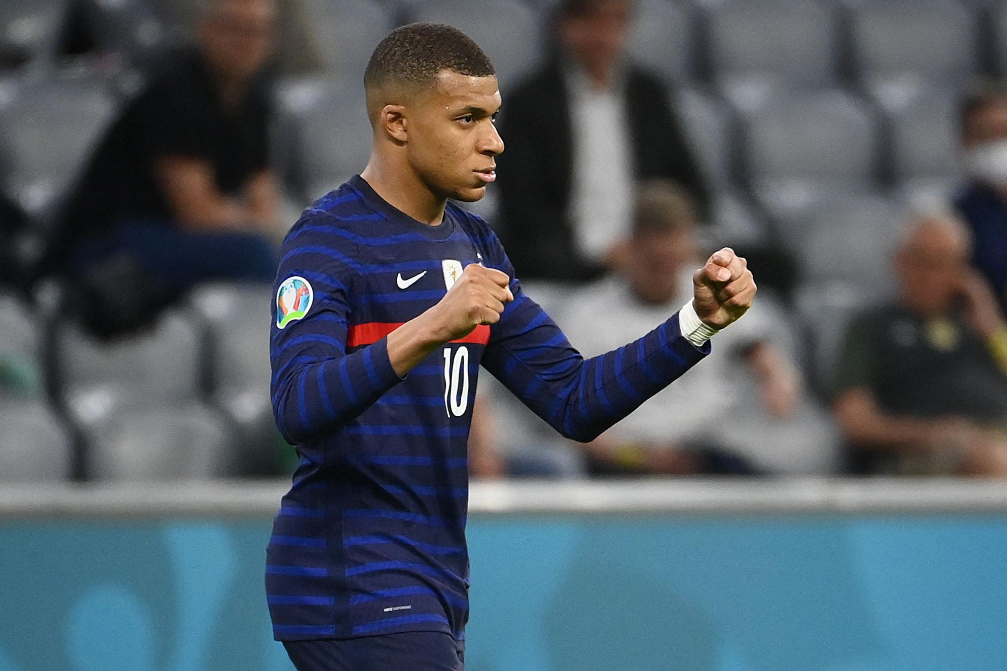 Mbappé Francia Alemania