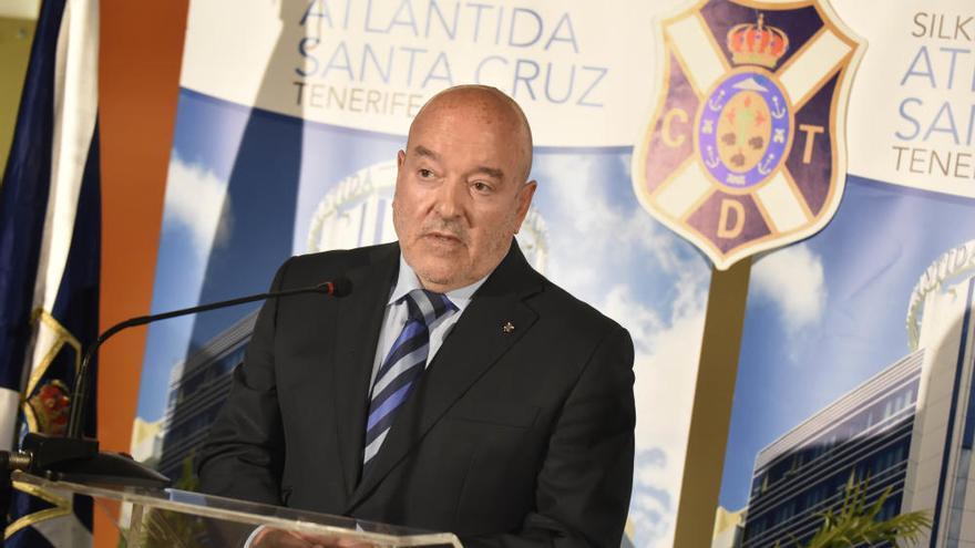 Miguel Concepción, presidente del CD Tenerife.