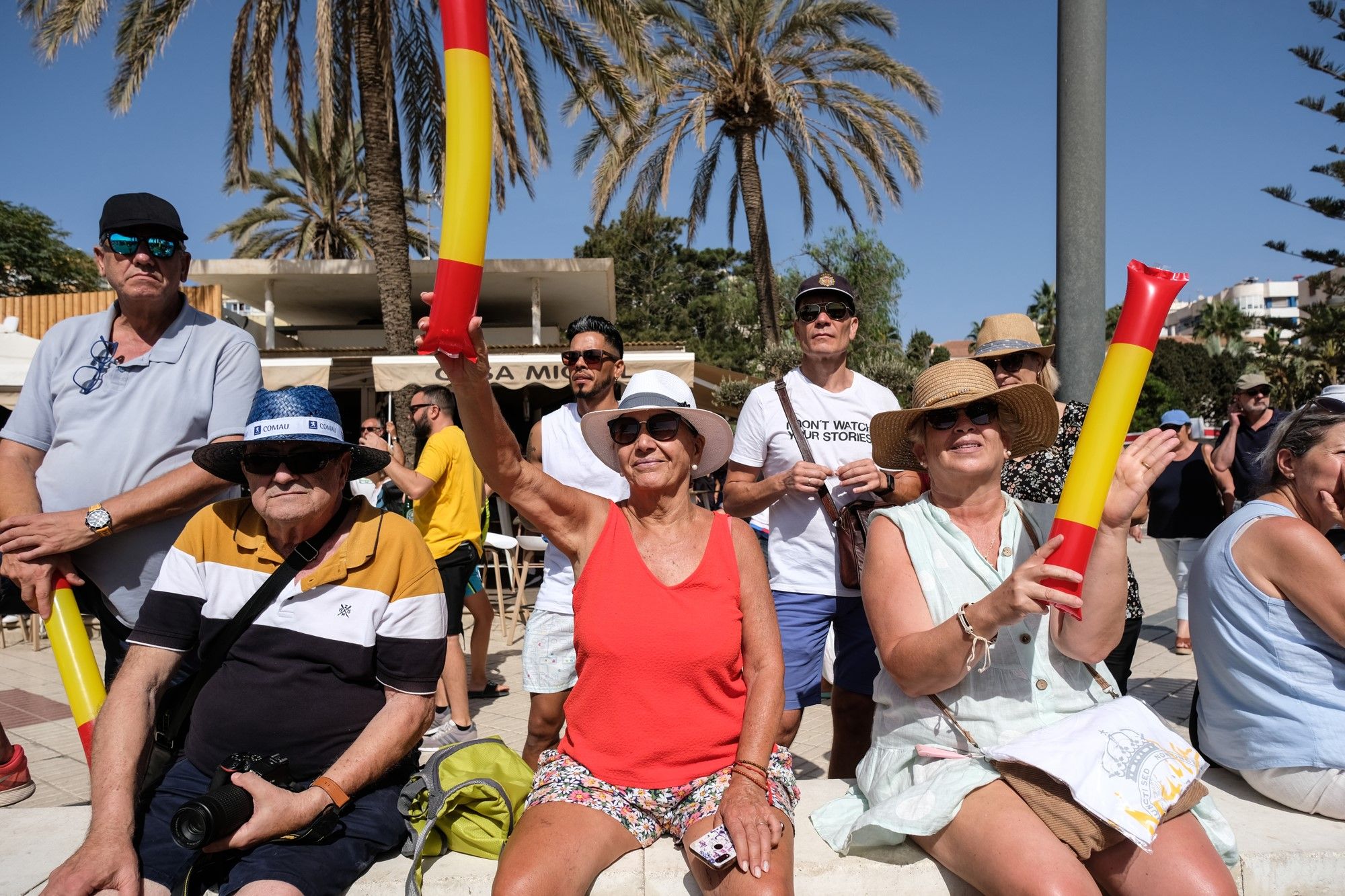 Las imágenes más espectaculares del Festival Aéreo en las playas de Torre del Mar