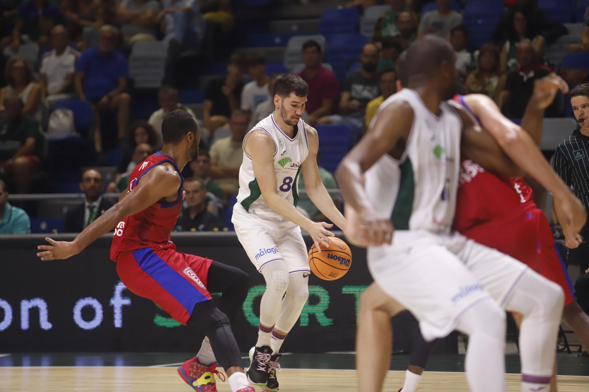 Unicaja - Den Bosch, semifinal de la fase previa de la BCL, en imágenes