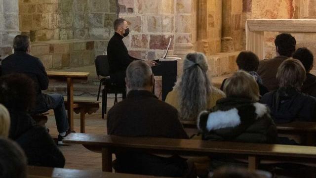 Un momento del Ciclo de Música Sacra.