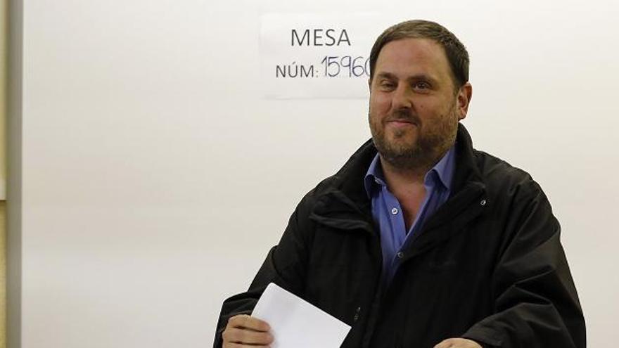 Junqueras: els resultats de participació &quot;desborden totes les expectatives&quot;