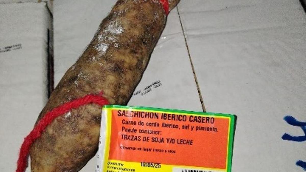 Salchichón de La Serrana afectado por listeria