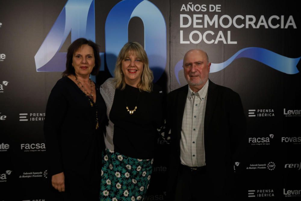 Gala de los 40 años de democracia local en Levante-EMV