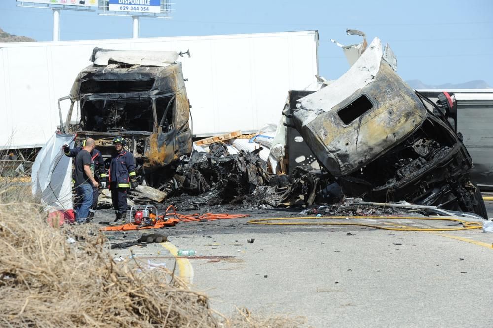 Las imágenes del accidente