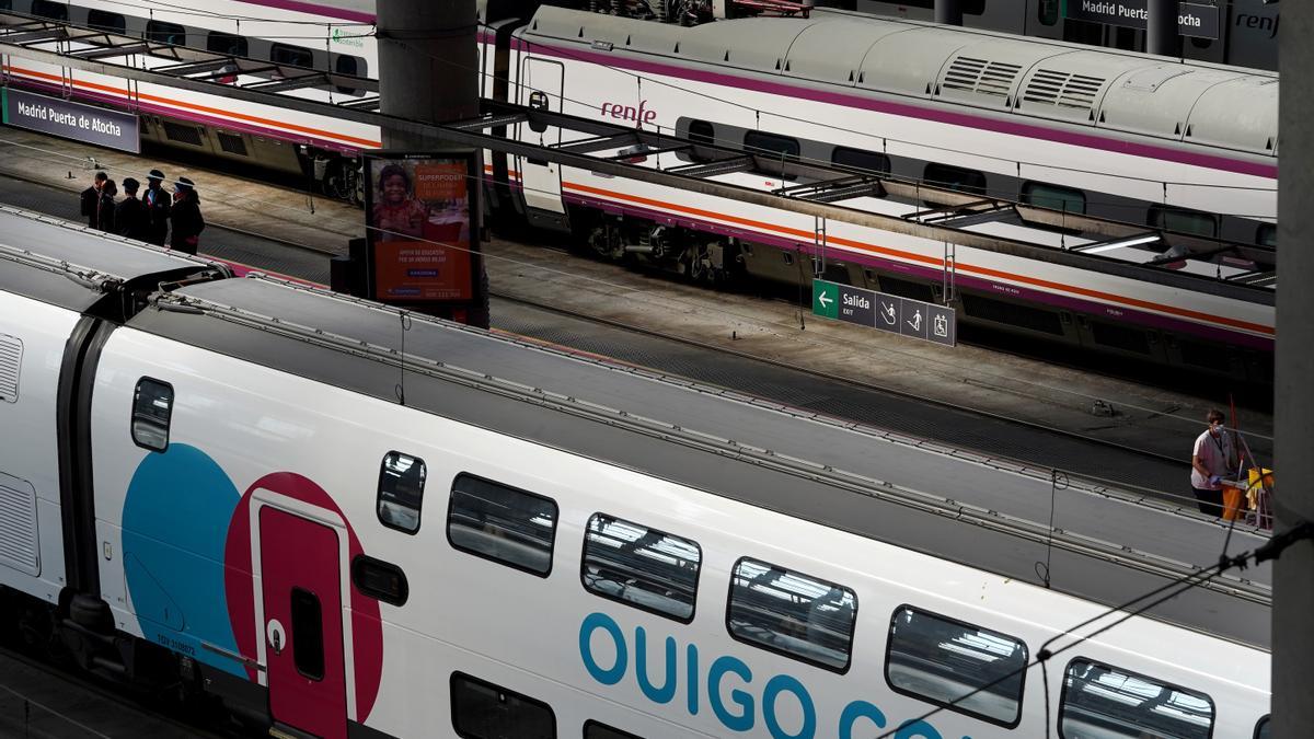 Trenes de ouigo y de renfe