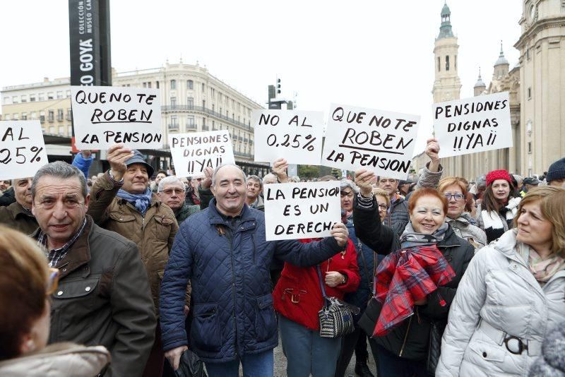 Movilización sin precedentes de los jubilados