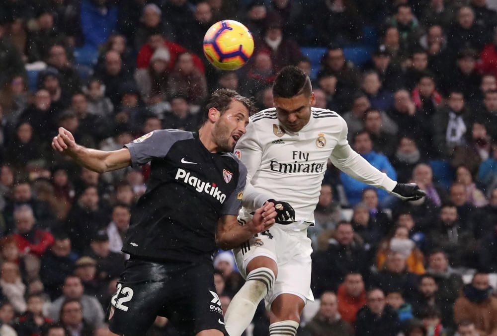 Las mejores imágenes del Real Madrid - Sevilla.