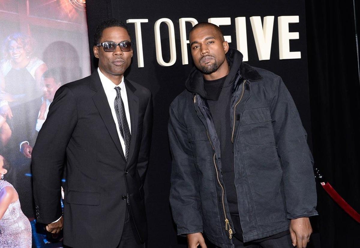 Chris Rock y Kanye West, ¿amigos?