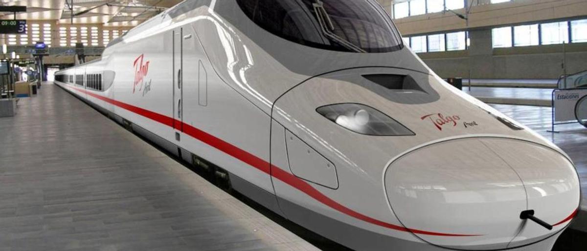 Un tren 'Avril'.