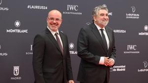 Rodríguez Uribes, en la ceremonia de entrega de los Premios Laureus.