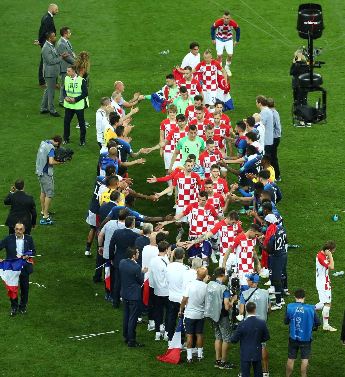 La final del Mundial de Rusia 2018, en imágenes