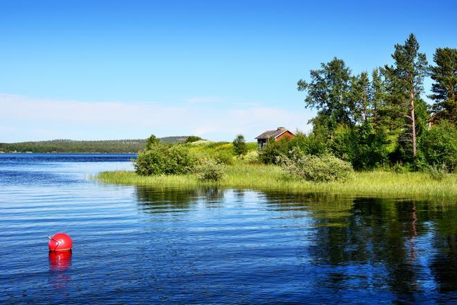 Lago Inari, Laponia finlandesa